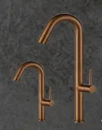 ברז גבוה / נמוך רוז גולד ריינבואו