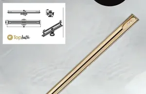 תעלת ניקוז גולדן דקה חיבור ישיר GOLDEN