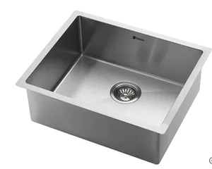 כיור מטבח נירוסטה וינו 60/45 מוברש