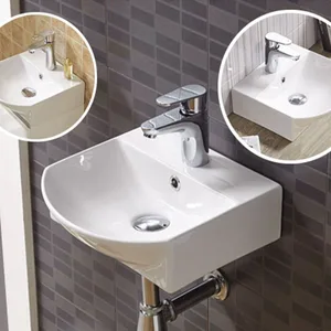 כיור מטרו METRO תלוי +ברז מים קרים PONI