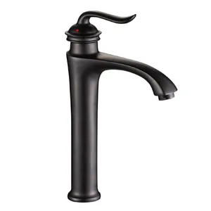 ברז אמבט ענתיק שחור מט