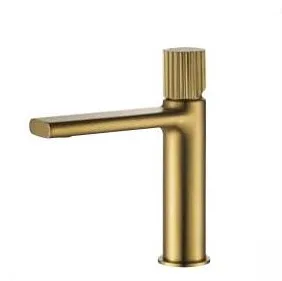 ברז אמבט נמוך ווג זהב מט