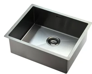 כיור מטבח נירוסטה וינו 45.7/38.1 גרפיט