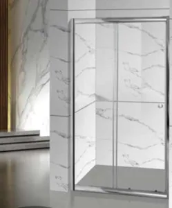 חזית דלת קבועה ודלת הזזה SLIDE ניקל - סלייד